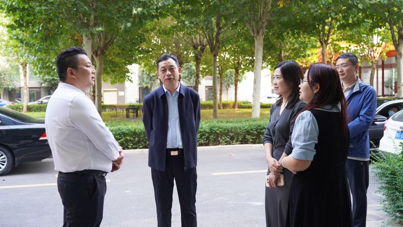 欢迎市委外办一行莅临开云在线官网_开云在线（中国）
调研指导